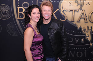 Geneviève and Jon Bon Jovi in Toronto, Ontario, Canada (November 1, 2013)
